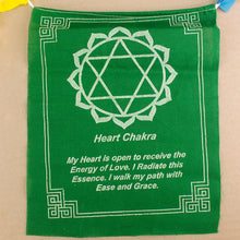 Load image into Gallery viewer, Chakra Prayer Flags 6877
