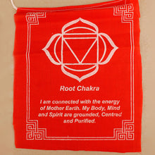 Load image into Gallery viewer, Chakra Prayer Flags 6877