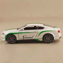 Load image into Gallery viewer, 2012 Bentley Continental GT Speed - White w Green Stripe