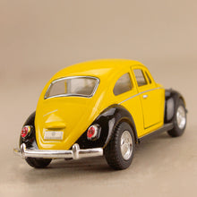 Load image into Gallery viewer, Model Car 1967 Volkswagen Classic Black Fender Yellow