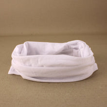 Load image into Gallery viewer, Thin Stretch Cotton Head Wrap Durag - White