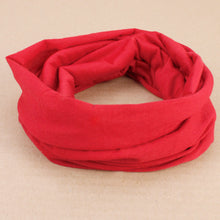 Load image into Gallery viewer, Headband extra wide thin cotton red