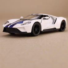 Load image into Gallery viewer, Ford GT 2017 White With Blue Stripes