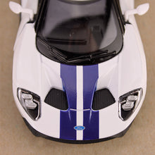 Load image into Gallery viewer, Ford GT 2017 White With Blue Stripes