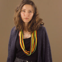 Load image into Gallery viewer, Double-Wrap Nepalese Headband - Rasta