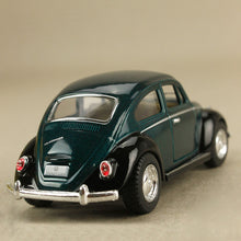Load image into Gallery viewer, Model Car 1967 Volkswagen Classic Black Fender Green