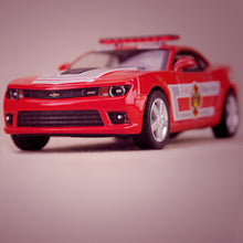 Load image into Gallery viewer, 2014 Chevrolet Camaro Red Fire Fighter Model Car