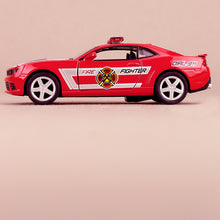 Load image into Gallery viewer, 2014 Chevrolet Camaro Red Fire Fighter Model Car