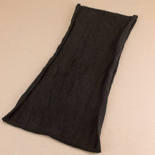 Load image into Gallery viewer, Double-Wrap Nepalese 100% Cotton Headband Black