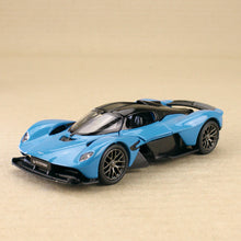 Load image into Gallery viewer, 2017 Aston Martin Valkyrie Model Car Blue
