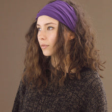 Load image into Gallery viewer, Extra Large Wide Headband - Dark Purple

