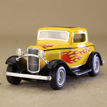 Load image into Gallery viewer, 1932 Yellow Ford Coupe with Flames
