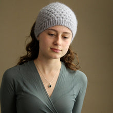 Load image into Gallery viewer, Wide Thick Knitted Curve Headband - Grey
