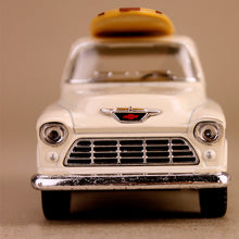 Load image into Gallery viewer, 1955 Chevrolet Stepside Pickup With Surfboard - Cream

