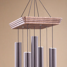 Load image into Gallery viewer, Large Musically Tuned Metal &amp; Wooden Wind Chime

