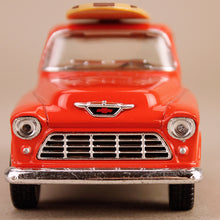 Load image into Gallery viewer, 1955 Chevrolet Stepside Pickup With Surfboard - Orange
