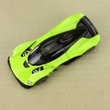 Load image into Gallery viewer, 2017 Aston Martin Valkyrie Model Car Yellow
