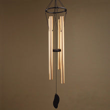 Load image into Gallery viewer, Harmonious Rose Gold Metal Wind Chime
