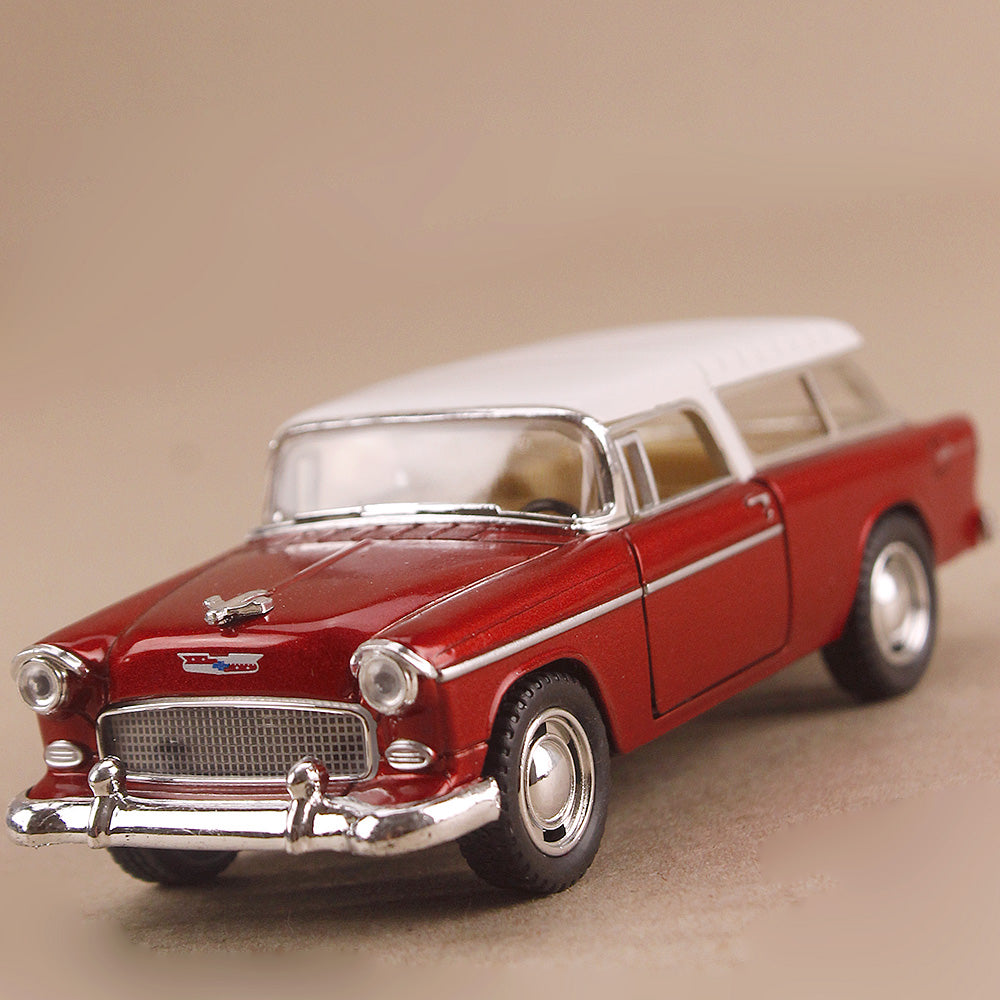 1955 Chevrolet Nomad - Toffee Red