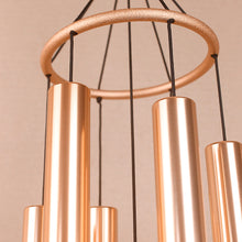 Load image into Gallery viewer, Nature's Melody Large Tuned Metal Wind Chime - Rose Gold
