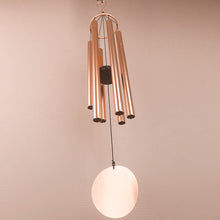 Load image into Gallery viewer, Nature's Melody Large Tuned Metal Wind Chime - Rose Gold
