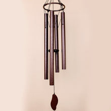 Load image into Gallery viewer, Large Tuned Bronze Coloured Metal Wind Chime
