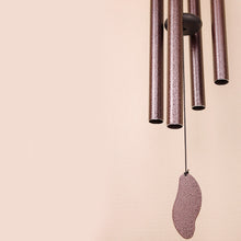 Load image into Gallery viewer, Large Tuned Bronze Coloured Metal Wind Chime
