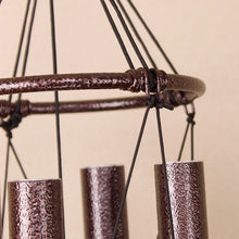 Load image into Gallery viewer, Large Tuned Bronze Coloured Metal Wind Chime
