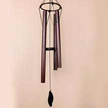 Load image into Gallery viewer, Large Tuned Bronze Coloured Metal Wind Chime
