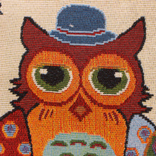 Load image into Gallery viewer, Large Tapestry Tote Bag - Mr &amp; Mrs Owl

