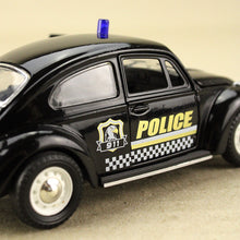 Load image into Gallery viewer, 1967 VW Beetle Classic Black Police Car
