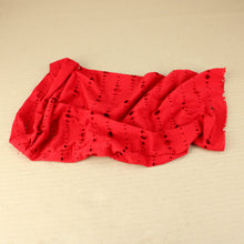Load image into Gallery viewer, Extra-Wide Cotton Tube Durag Headband - Red
