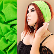 Load image into Gallery viewer, Fluoro Green Durag - Wide
