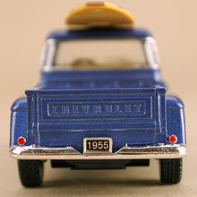 Load image into Gallery viewer, 1955 Chevrolet Stepside Pickup With Surfboard - Blue

