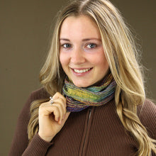 Load image into Gallery viewer, Extra Wide Nepalese Headband Rainbow
