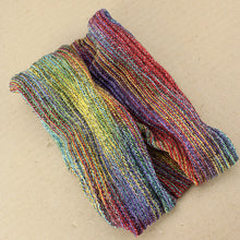 Load image into Gallery viewer, Extra Wide Nepalese Headband Rainbow
