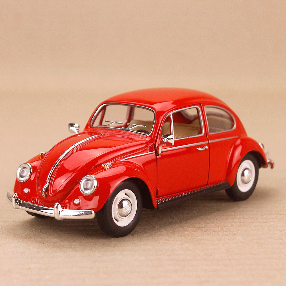 1967 Volkswagen Classical Beetle Red Model Car