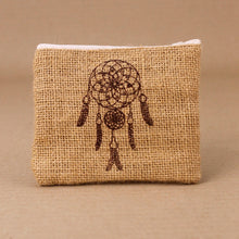 Load image into Gallery viewer, Jute Purse - Dreamcatcher
