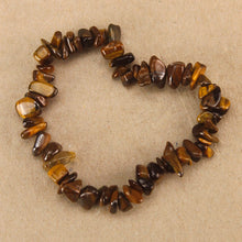 Load image into Gallery viewer, Tiger Eye Stretch Gemstone Bangle
