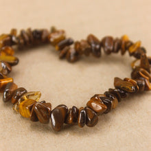 Load image into Gallery viewer, Tiger Eye Stretch Gemstone Bangle
