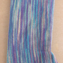 Load image into Gallery viewer, Long Nepalese-Cotton Headband - Blue, Purple &amp; White
