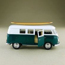 Load image into Gallery viewer, 1962 Kombi Campervan with Surfboard Green
