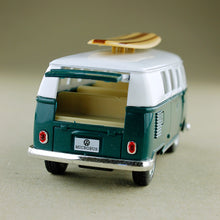 Load image into Gallery viewer, 1962 Kombi Campervan with Surfboard Green
