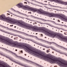 Load image into Gallery viewer, Holey Wide Stretch Headband - Purple + Light Pink
