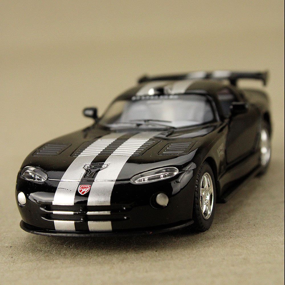 Dodge Viper GTSR Black w Silver Stripes