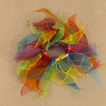 Load image into Gallery viewer, Set of Two Scrunchie Rainbow Ribbons
