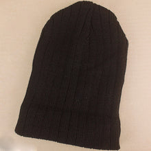Load image into Gallery viewer, Ribbed Hip Hop Beanie - Black
