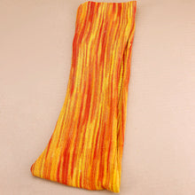 Load image into Gallery viewer, Headband Yellow Orange Nepalese Double Wrap Long
