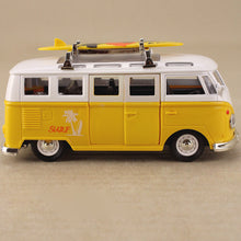 Load image into Gallery viewer, 1962 Samba Volkswagen Microbus T1 - Yellow w Surfboard
