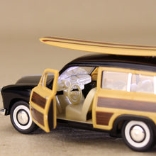 Load image into Gallery viewer, 1949 Ford Woody Wagon with Surfboard Black
